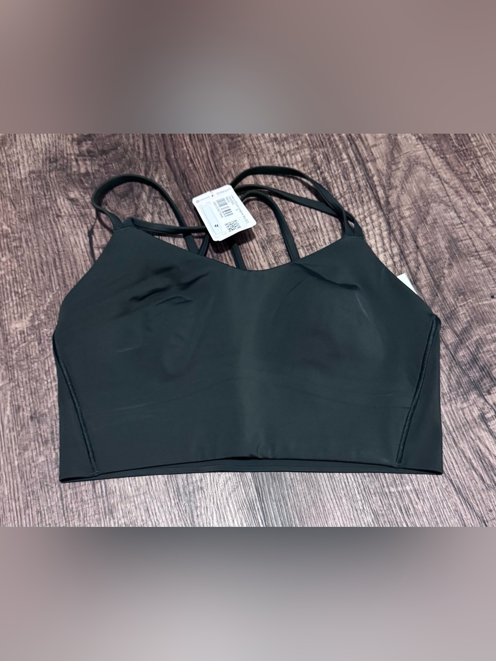 Lululemon Like a Cloud Longline Bra - Rainforest Green